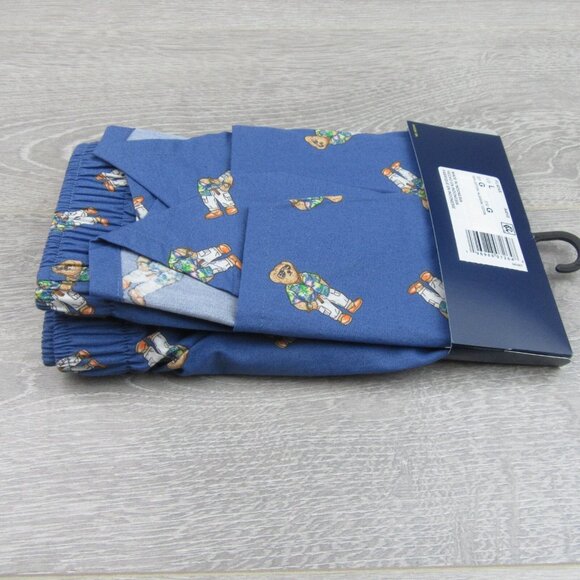 Polo Ralph Lauren Bear Boxer Briefs Men's Size Large Blue NEW - Picture 7 of 9